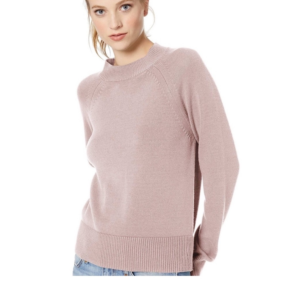 DAILY RITUAL ANTHROPOLOGY BRAND SIZE XS LIGHT PINK SWEATER!! NWT!! #36